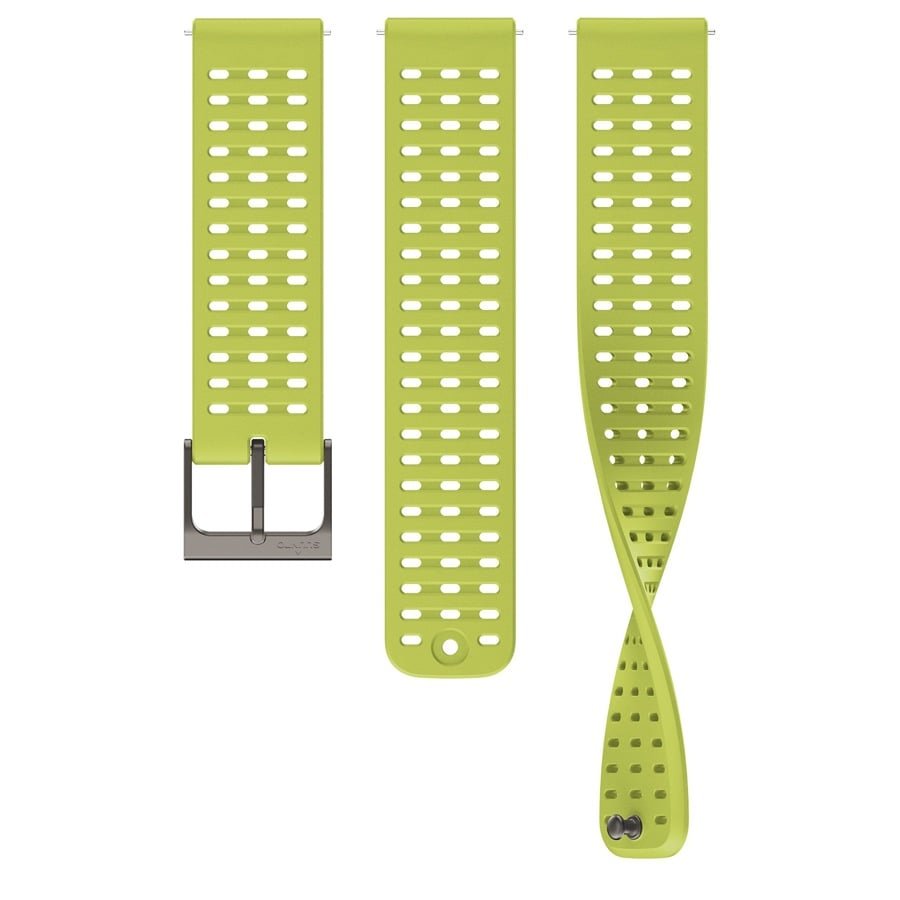 Suunto 22mm Athletic 2 Silicone Strap Light Lime - S/M