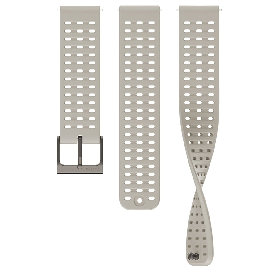 Suunto 22mm Athletic 2 Silicone Strap Sand Gray - S/M