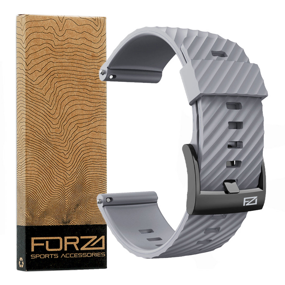 Forza Elite 24mm Watch Strap for Suunto - Grey
