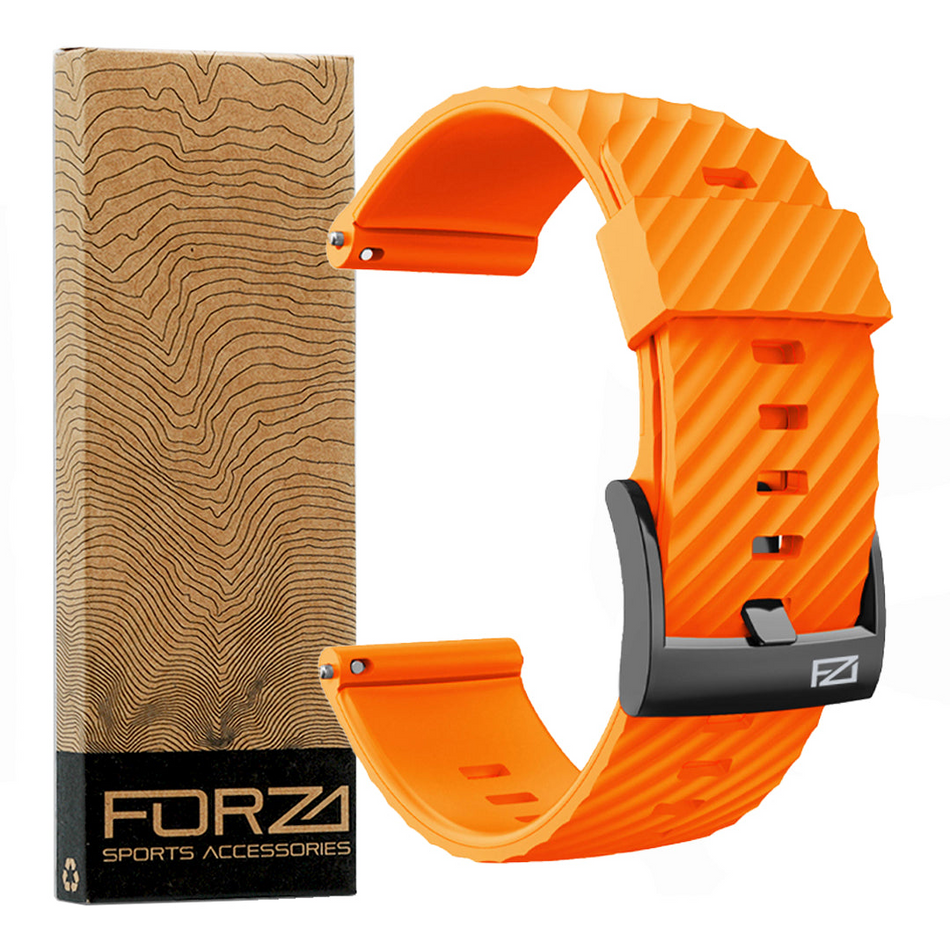 Forza Elite 24mm Watch Strap for Suunto - Orange