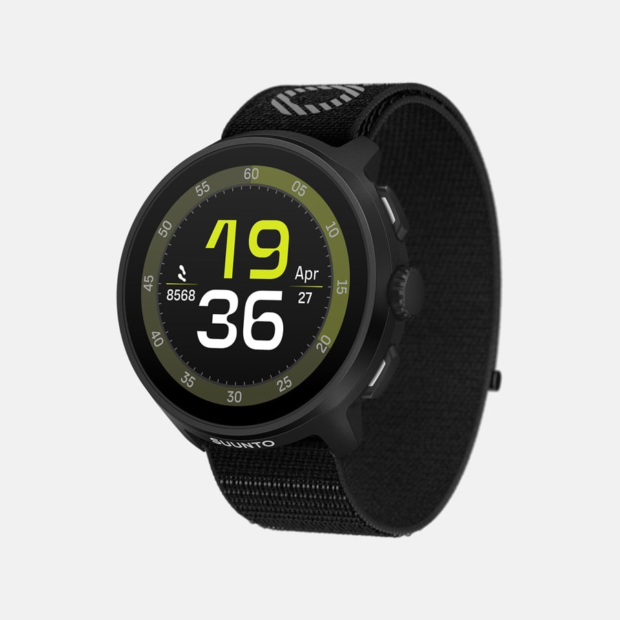 Suunto Run - Black Textile Strap