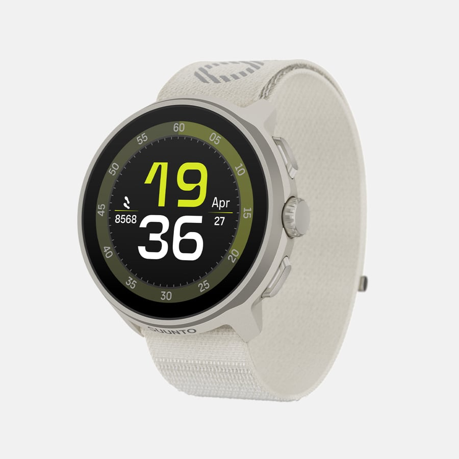 Suunto Run - Frost Grey Textile Strap
