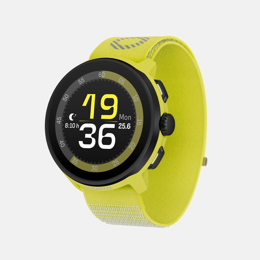 Suunto Run - Lime Textile Strap