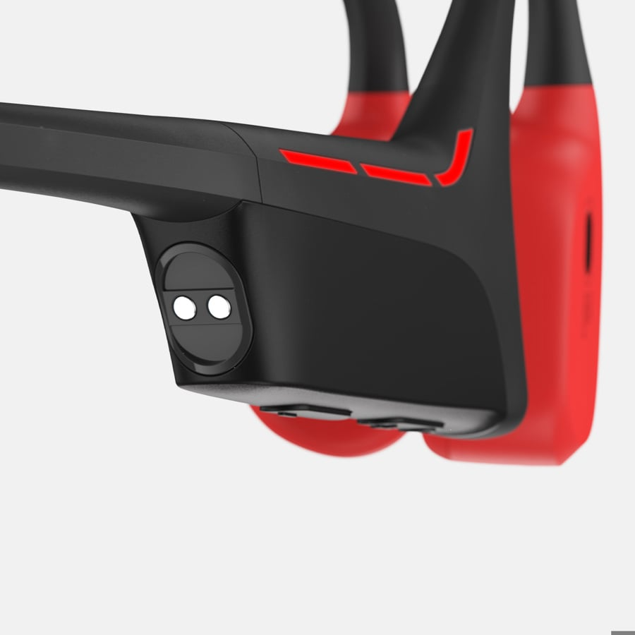 Suunto Wing Conduction Headphones - Lava Red