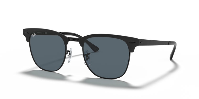 Ray-Ban - Clubmaster Metal - Black/Blue Classic - 51