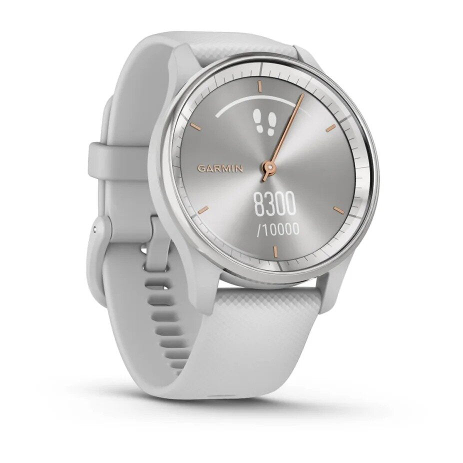 Garmin vivomove Trend - Silver Stainless Steel Bezel