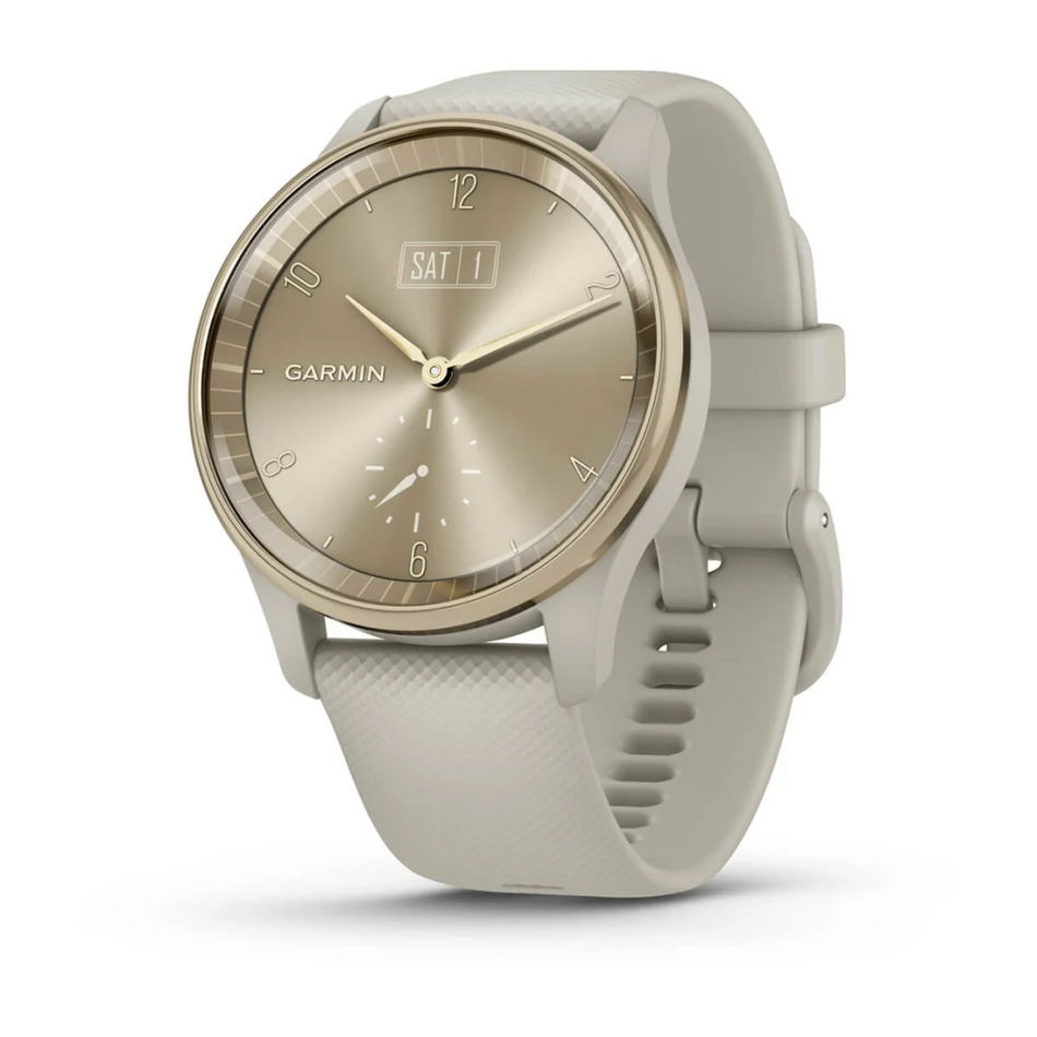 Garmin vivomove Trend - Cream Gold Stainless Steel Bezel