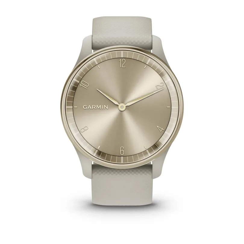Garmin vivomove Trend - Cream Gold Stainless Steel Bezel