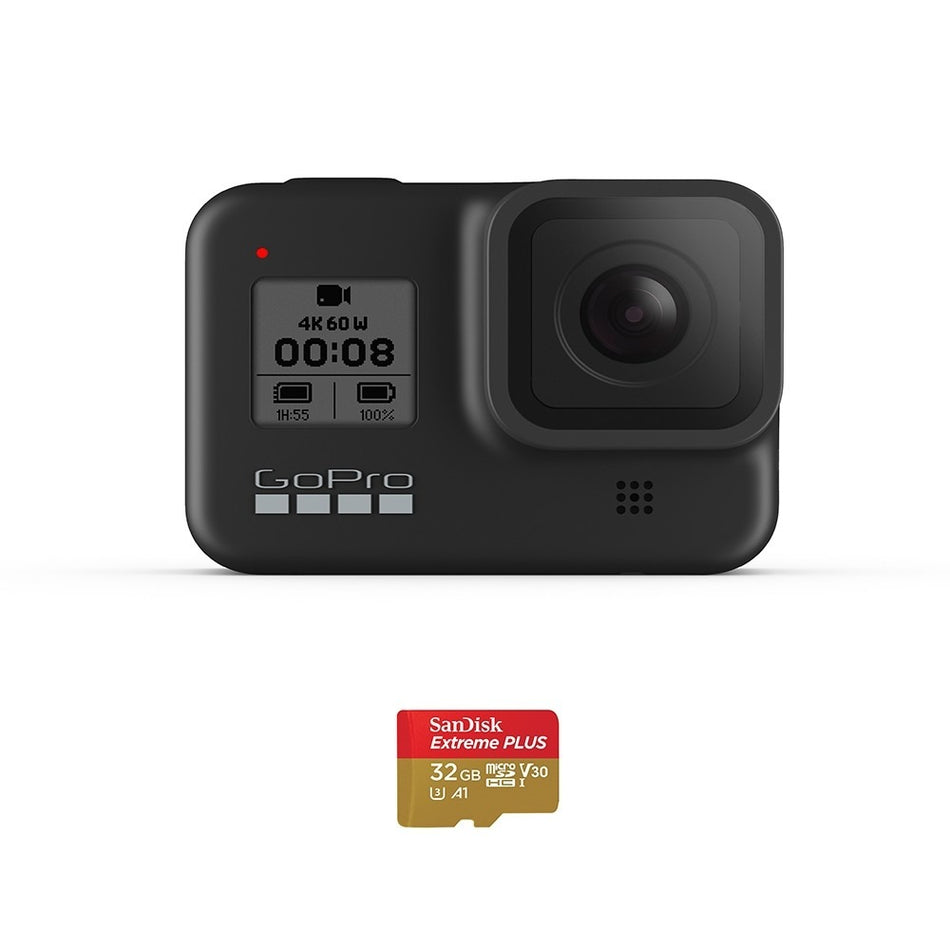 GoPro HERO8 Black - SD Card Bundle
