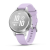 Garmin Lily 2 Active - Silver with Purple Jasmine Silicone Band