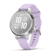 Garmin Lily 2 Active - Silver with Purple Jasmine Silicone Band