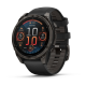 Garmin Fenix 8 - 47mm - AMOLED Sapphire - Carbon Grey DLC Titanium with Black/Pebble Grey Band