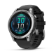 Garmin Fenix E - Stainless Steel with Black Band